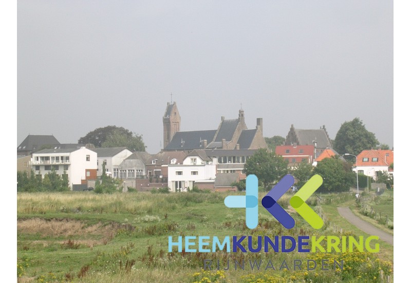 2003-31-07 Geuzenwaard zicht op Oud Lobith Coll. HKR